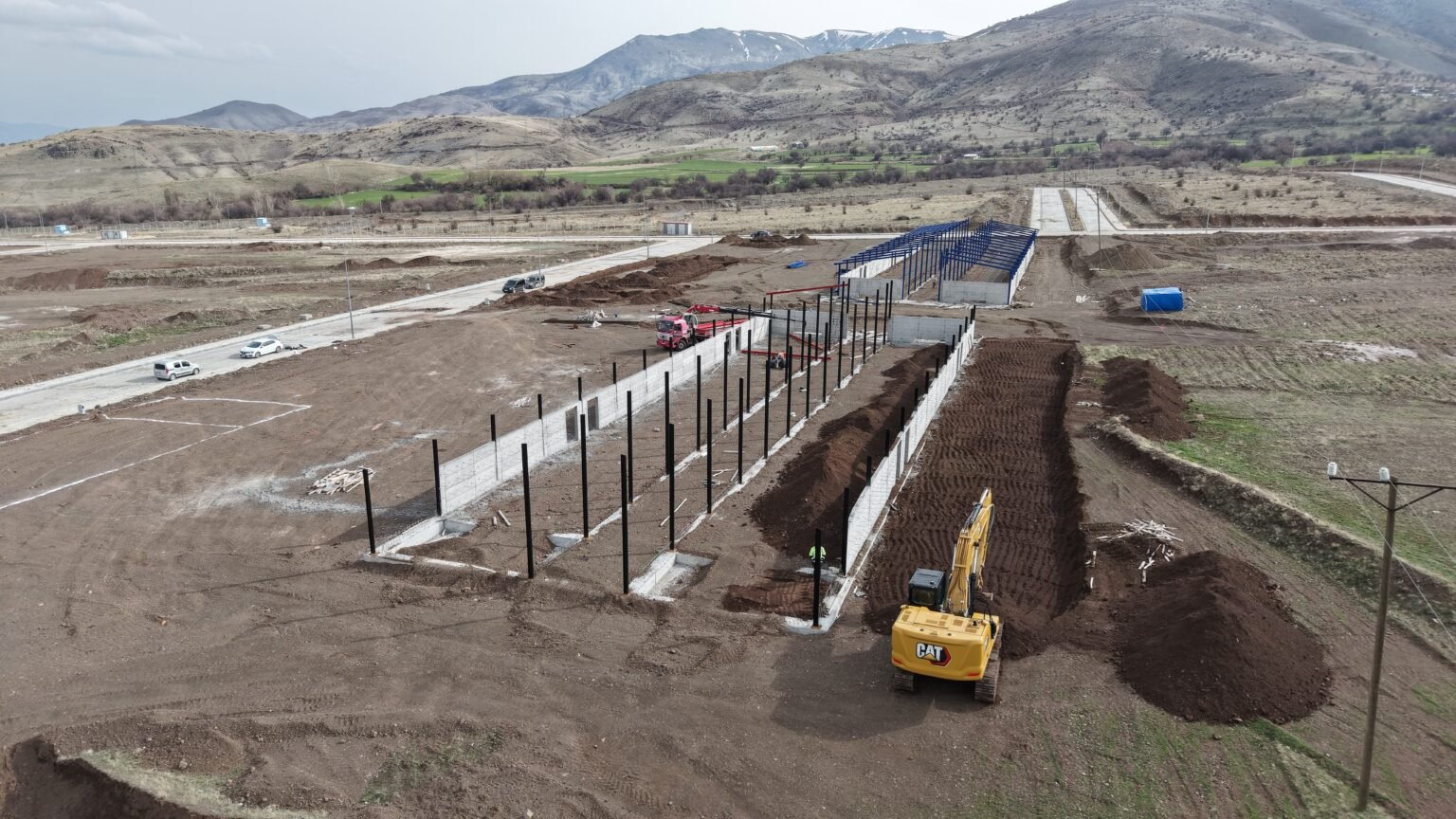 Elazığ Besi OTB’de Besi Çiftliği İnşaatları Yükselmeye Başladı 26.02.2026